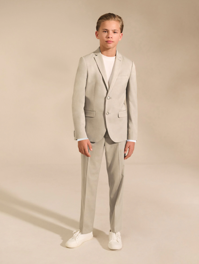 Regular Fit Tan Brown Blazer Suit