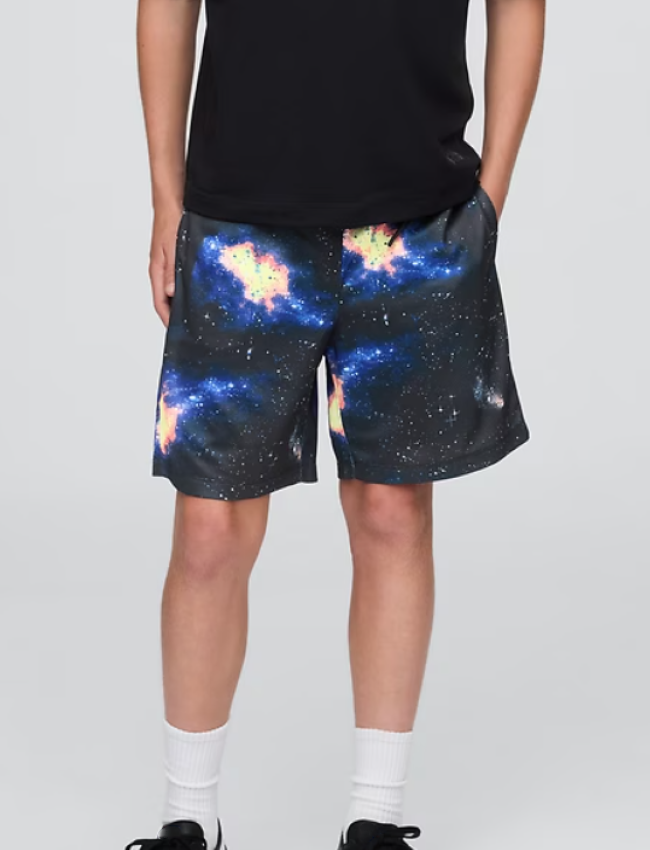 Boys All-Over Print Knit Shorts