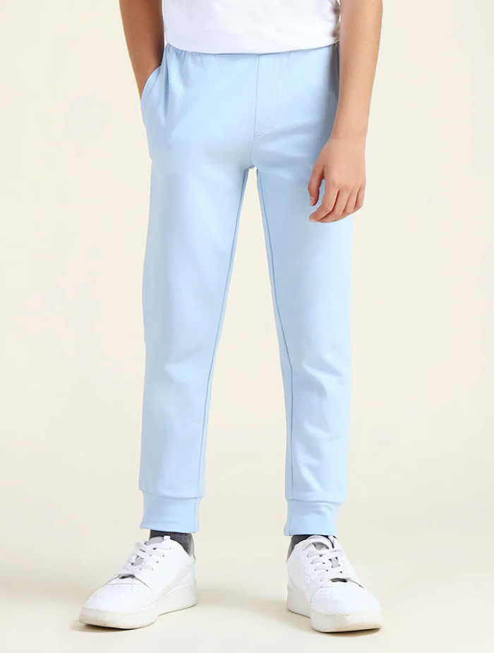 Regular Fit Solid Joggers