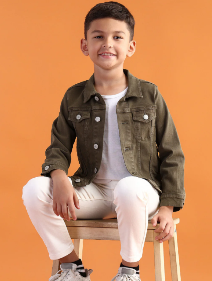 Boys Denim Trucker Jacket