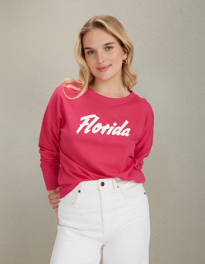 Long Sleeve Printed T-Shirt